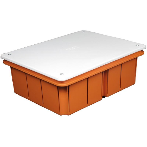 SCATOLA DI DERIVAZIONE DA INCASSO CON COPERCHIO IP40