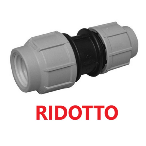 Manicotto per Polietilene in Plastica RIDOTTO