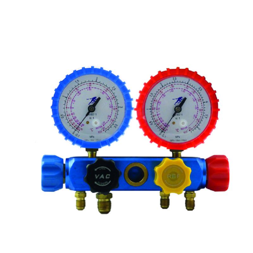Gruppo manometrico con indicatore di flusso R407C - R410A - R22 - R32
