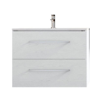 BASE SOSPESA 2 CASSETTI SENZA LAVABO LIVING  BIANCO VENATO 70 CM