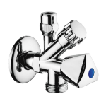 Rubinetto combinato SOTTOLAVABO LAVATRICE DOPPIOUSO 1/2 x 3/4 x 10ø