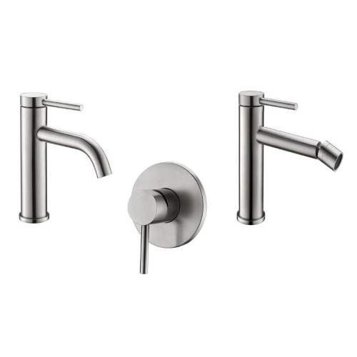 MIXTECH INOX LUX    Rubinetteria bagno monocomando