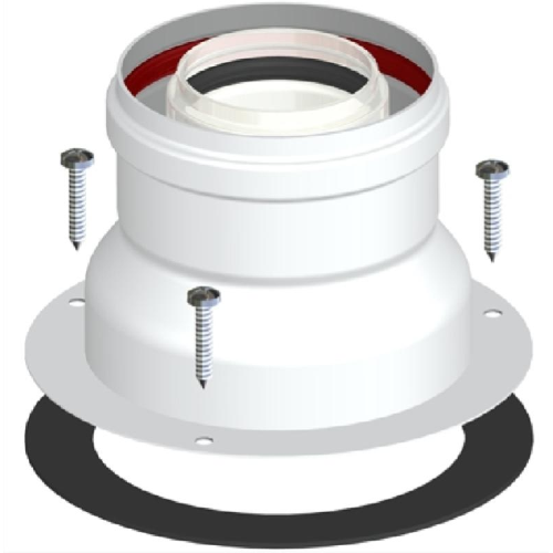 Partenza verticale x caldaie 100 x 60 CONDENSAZIONE BUDERUS- JUNKERS BOSCH