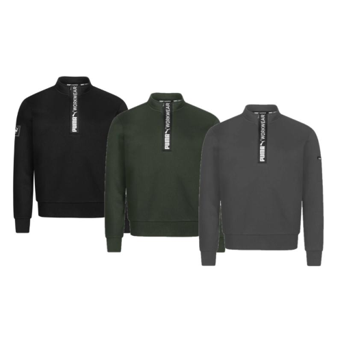 FELPA PUMA WORKWEAR ADVANCED MEZZA ZIP