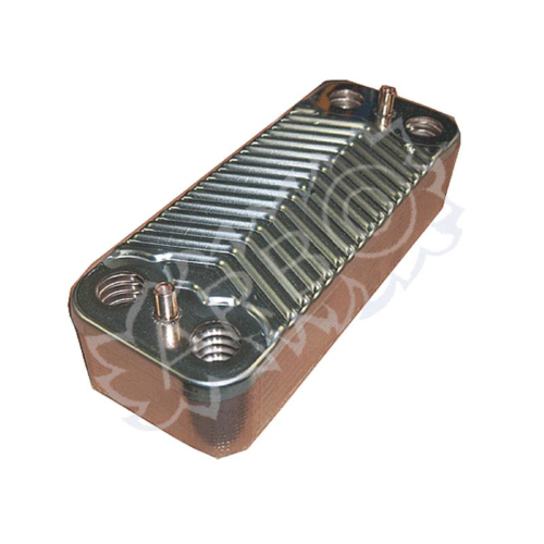 Scambiatore Secondario 16 P.  a 190 b 154 c 43 d 75  RADIANT (RAD43195LP)_X INTRA 24 KW ZB19016RAD SW1022220IMM UN 95262807 sw1022221IMM 17B1901606 ZB19016RAD UNI95263185