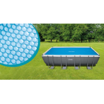 COPRIPISCINA RETTANGOLARE TERMICO SOLARE 488 x 244 cm   INTEX