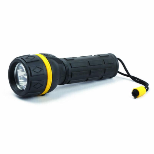 TORCIA DA LAVORO TASCABILE  LED GOMMA 2D