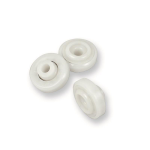 CUSCINETTI DELRIN SFERE INOX mm. 22x5x6/11,6h