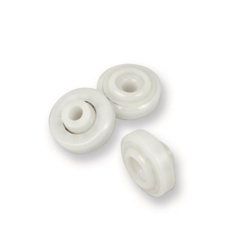 CUSCINETTI DELRIN SFERE INOX mm. 22x6x6/7h