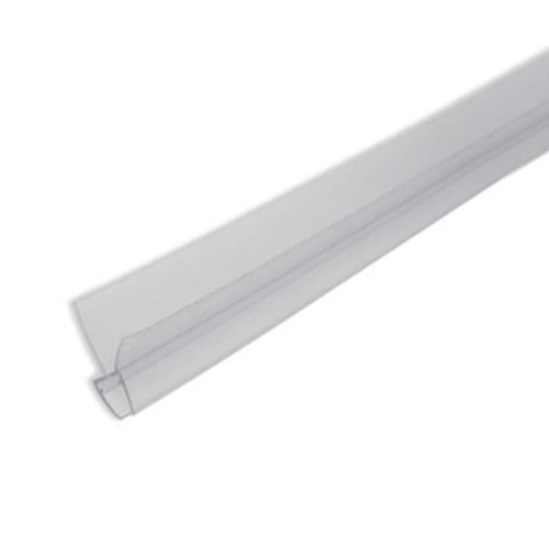 Guarnizione box doccia baffo laterale ed inferiore ala 21 mm   per vetro 6/8 mm  h + - 190 cm