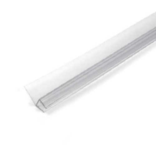 Guarnizione box doccia baffo inferiore 21 mm - per vetro 6-8  mm   h + - 190 cm