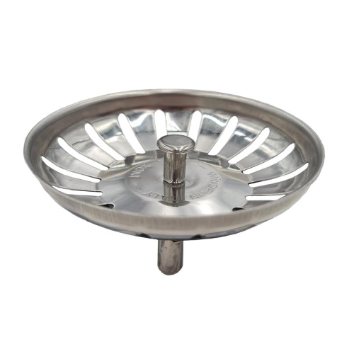 Tappo lavello cucina BASKET con griglia INOX  CEAIGHI GHIDINI AUTOMATICO DIAMETRO: 83 mm.