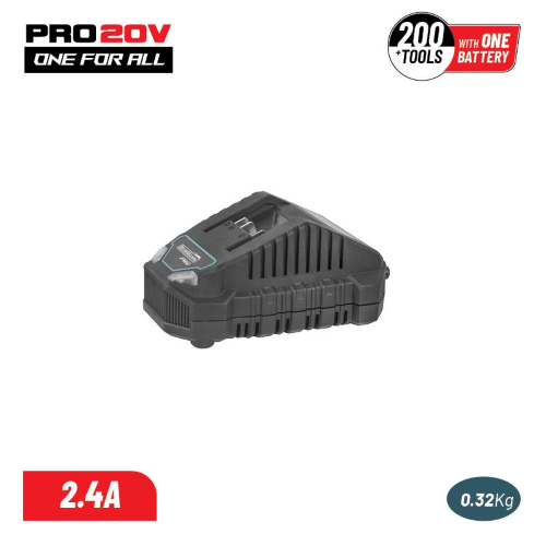 Caricabatterie BORMANN Pro BBP2001 20V Li-Ion 2000Mah-2.4A