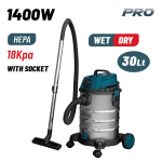Bidone ASPIRAPOLVERE-LIQUIDI   30 LT   1400 W