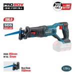 SEGA A GATTUCCIO BBP3800  a batteria 20 V SOLO   BorMann PRO