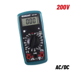 TESTER DIGITALE Multimetro Digitale AC/DC 200V    BDC1000   BormanPro
