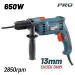 TRAPANO  elettrico 650 W 13 mm BorMann PRO