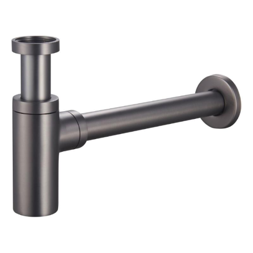 Sifone tondo d'arredo CANNA DI FUCILE TONDO MIXTECH 1 1/4" 