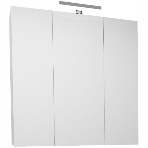 SPECCHIO LED 77 CON CONTENITORE SAVINIDUE 3 ANTE BIANCO