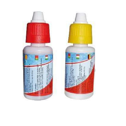 LIQUIDI reagenti test manuali misurazione cloro e ph piscina  CLORO +  PH