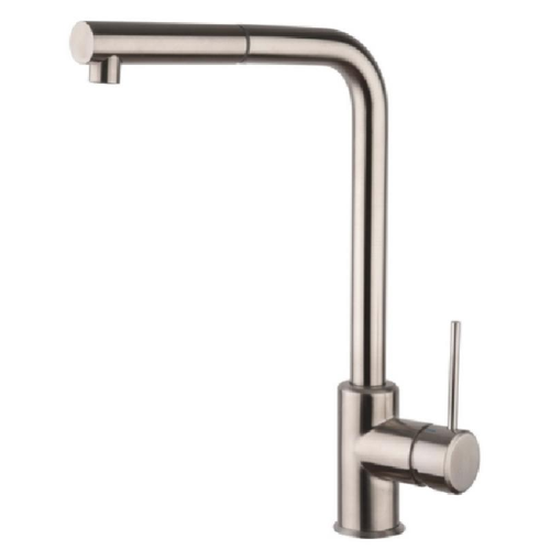 ARGO LINEA PIN estraibile monocomando lavello ACCIAIO SPAZZOLATO
