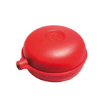 Palla Sfera per galleggiante Piatta 90 filettata 1/4