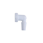 Curva scarico lavatrice 1" base piatta