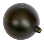 Palla Sfera per galleggiante 150 filettata 5/16