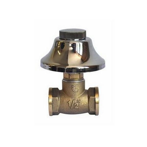 Rubinetto arresto ad incasso con cappuccio 1/2 "